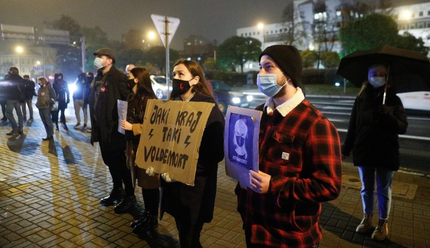 Kolejny protest w obronie praw kobiet w Rzeszowie.