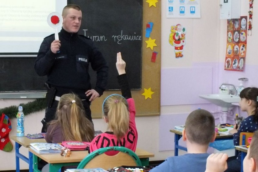 Żory: Policjanci w szkole na Kleszczówce