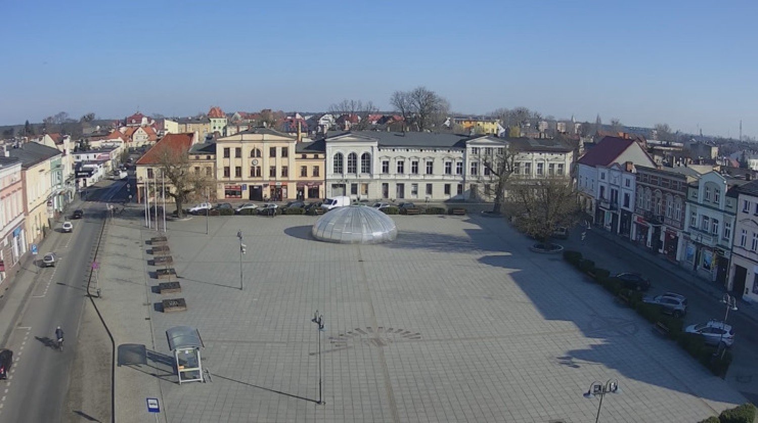 Jak wygląda życie w centrum Wągrowca? Zobacz podgląd na żywo | Wągrowiec  Nasze Miasto