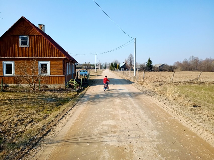 Droga w Szczeberce