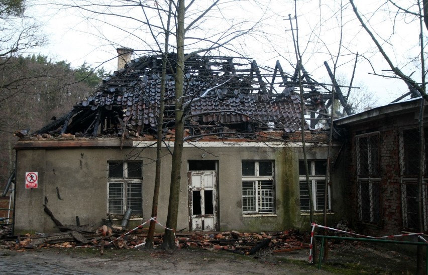 Pożar Dworu IV w Gdańsku przy ul. Polanki