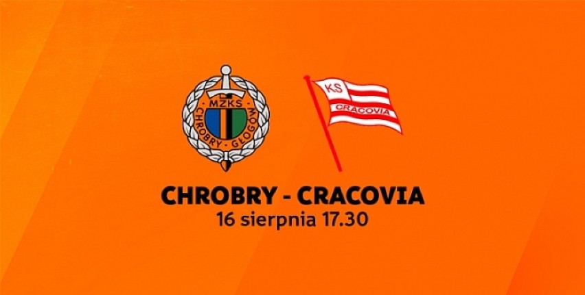 Mecz Chrobry Głogów - Cracovia Kraków. Bilety już w sprzedaży