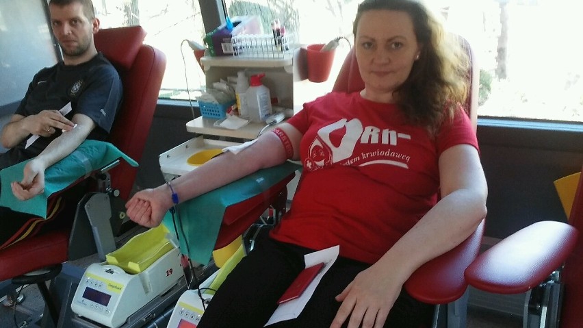 Akcja krwiodawstwa w Wejherowie. Oddali krew dla potrzebujących [ZDJĘCIA] [WIDEO]