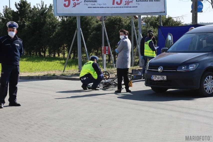 W Zawadzie zginął rowerzysta.