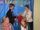 Najlepsi gimnazjaliści spotkali sie z prezydent Anną Milczanowską