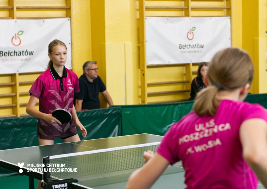 Turniej tenisa stołowego z okazji Dnia Dziecka w Bełchatowie