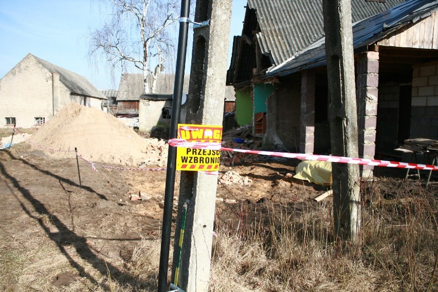 W Jaryszewie zawaliła się ściana domu