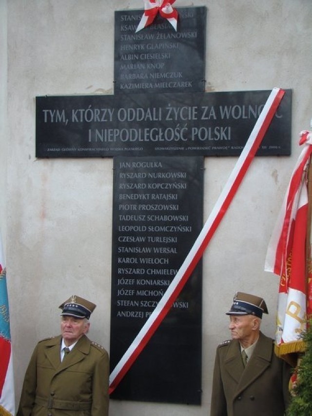 Tablica pamiątkowa.