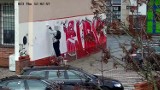 Grafficiarze odmalowali elewację w centrum Szczecinka [zdjęcia]