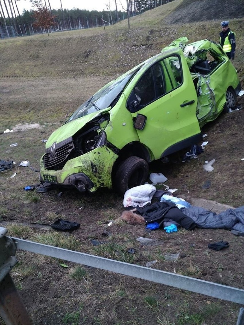 Do tragicznego wypadku doszło na autostradzie A2 na...