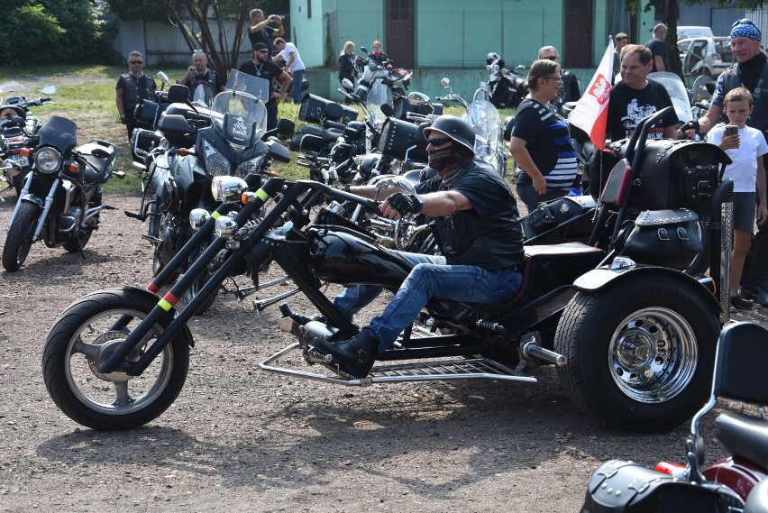 Parada motocykli podczas Motorockowiska w Rybniku