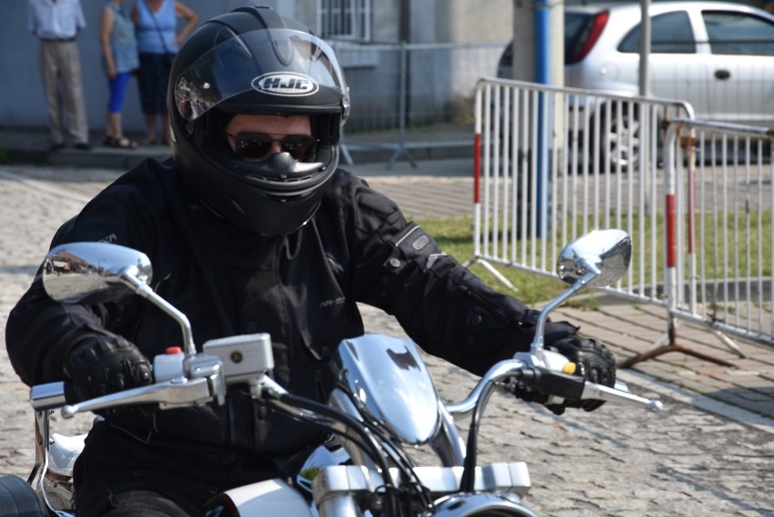 Parada motocykli podczas Motorockowiska w Rybniku