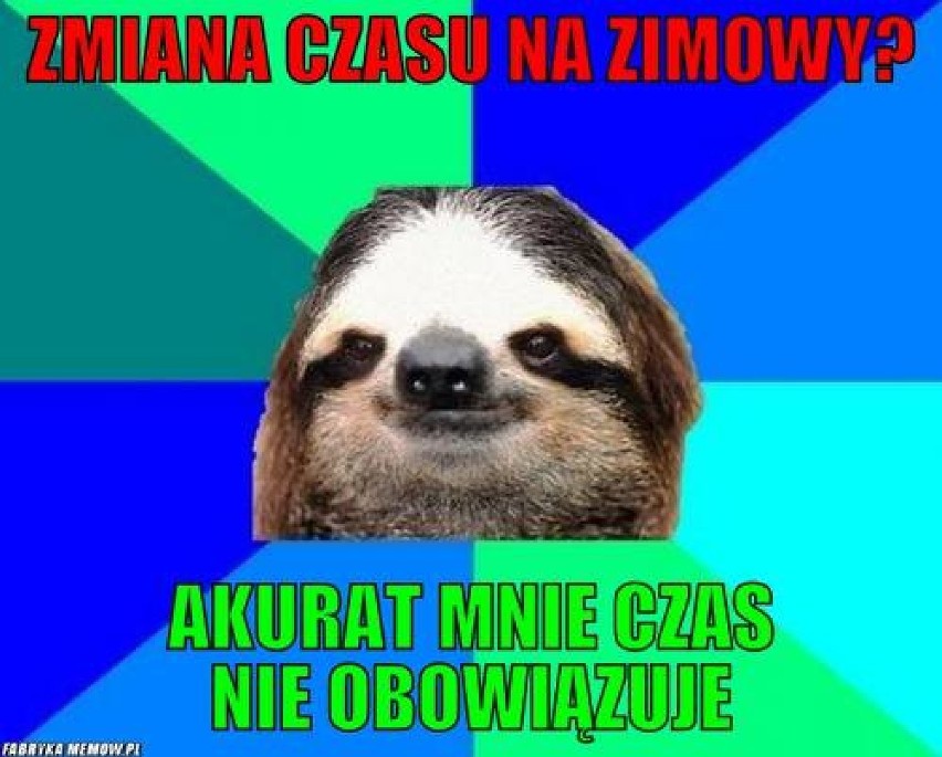 MEMY: Zmiana czasu na zimowy 2019