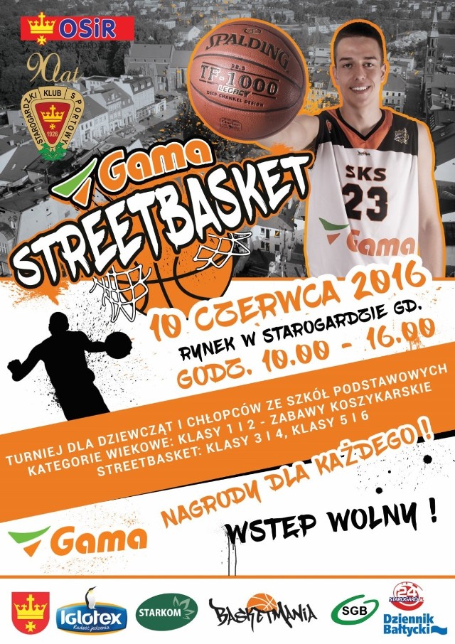 Gama Streetbasket już 10 czerwca!
