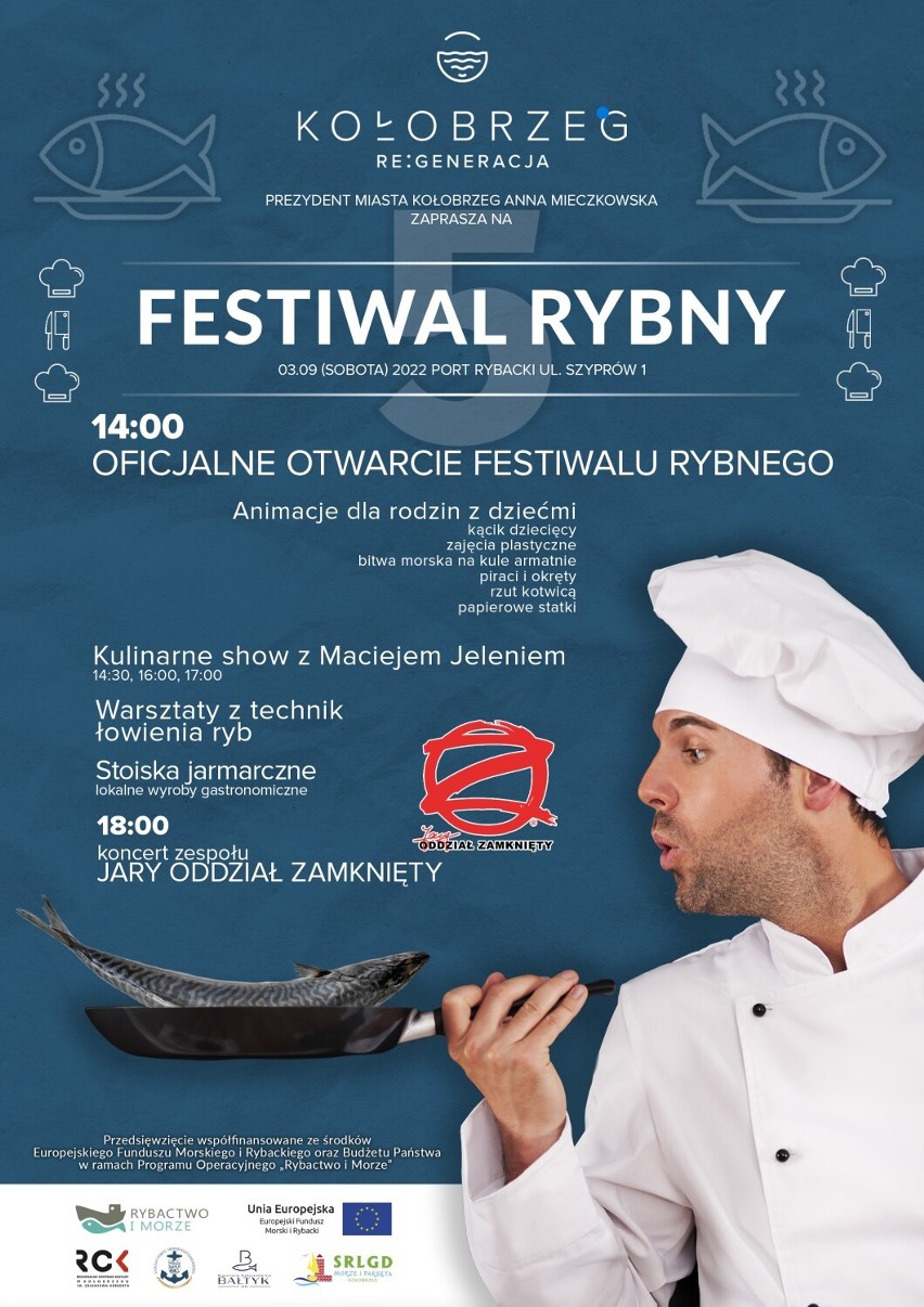 V Festiwal Rybny w Kołobrzegu. W sobotę koniecznie zajrzyj do portu rybackiego