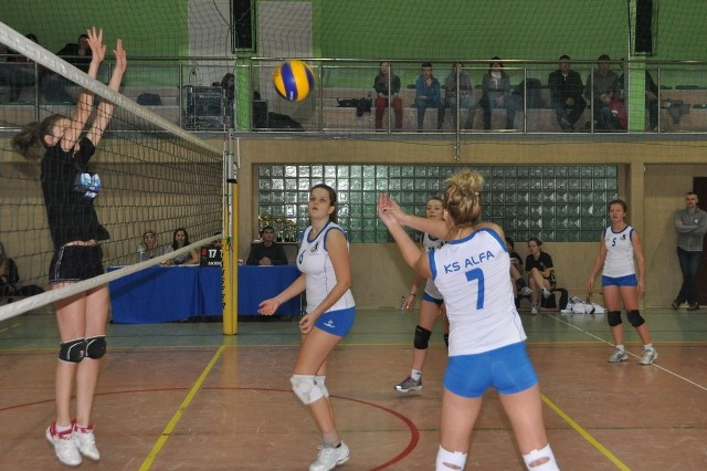 Mistrzostwa Kartuz w Piłce Siatkowej Kobiet 2013 - mecz Alfa Przodkowo vs. KS Stężyca