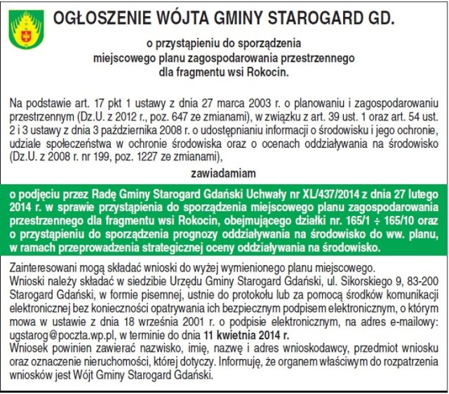 u. Sikorskiego 9, 83-200 Starogard Gdański