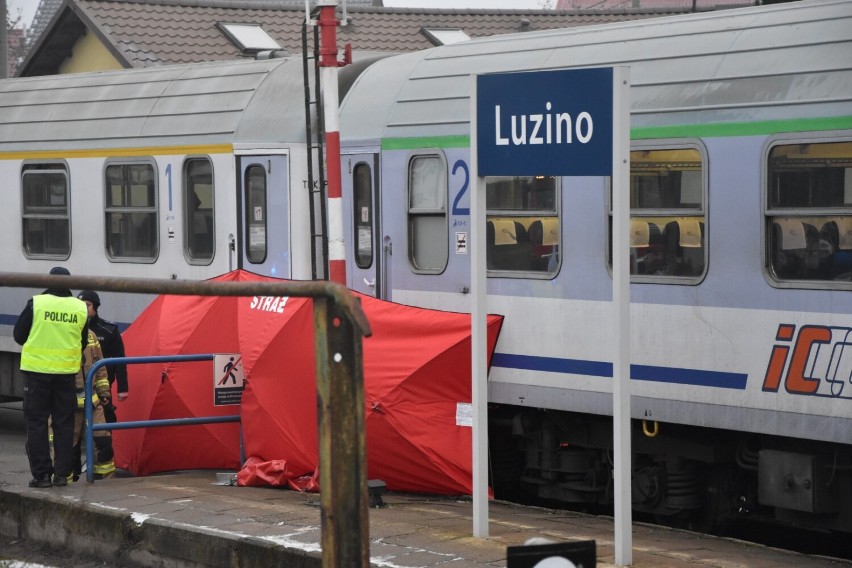 Śmiertelny wypadek na torach w Luzinie