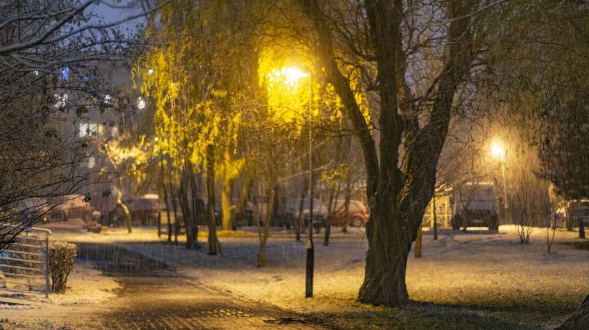 To pierwszy listopadowy weekend z odrobiną śniegu w...