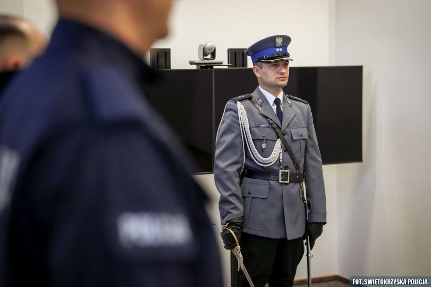 W Kielcach odbyło się ślubowanie nowych policjantów. Zobacz zdjęcia 