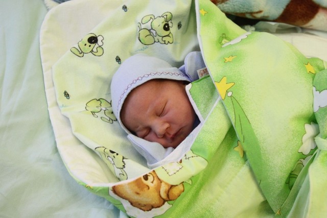 Ewa Zalesińska małego Mateusza urodziła minutę po północy 1 stycznia