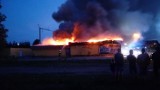 Pożar w Sulęcinie. Doszczętnie spłonął sklep z artykułami RTV AGD. Policja ustala przyczyny [WIDEO, ZDJĘCIA]