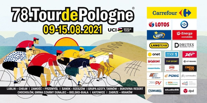  I etap 78. Tour de Pologne w Chełmie. Kierowcy muszą uważać. Będą utrudnienia w ruchu drogowym