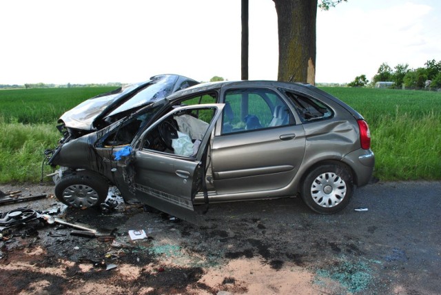 Na drodze wojewódzkiej nr 262 w miejscowości Dzierzążno (gmina Mogilno) kierujący osobowym Citroenem Xsara Picasso z niewiadomych przyczyn uderzył w przydrożne drzewo. 75-letni mieszkaniec powiatu słupeckiego na skutek odniesionych obrażeń zmarł w szpitalu.