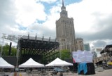 Warszawa szykuje się na prezydencję. Scena przed PKiN rośnie w oczach