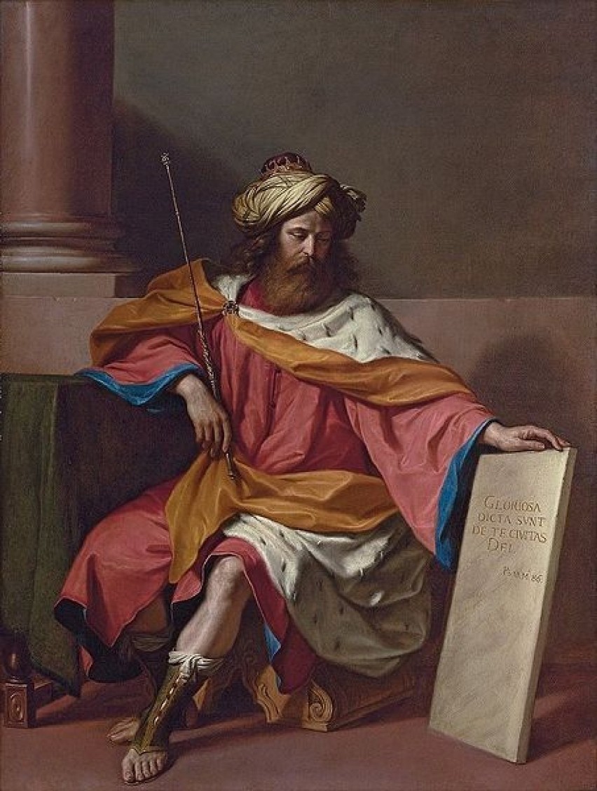 Giovanni Francesco Barbieri, Król Dawid (obraz, 1768)