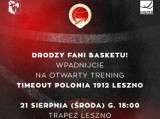 W środę oficjalny i otwarty dla kibiców trening koszykarzy TIMEOUT Polonii 1912 Leszno