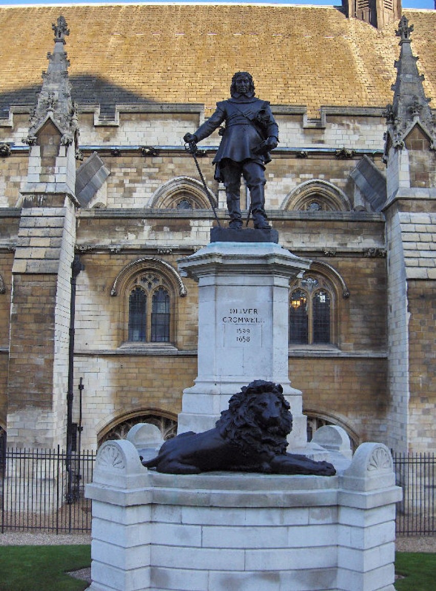 Pomnik Oliviera Cromwella (1599-1658), angielskiego polityka...