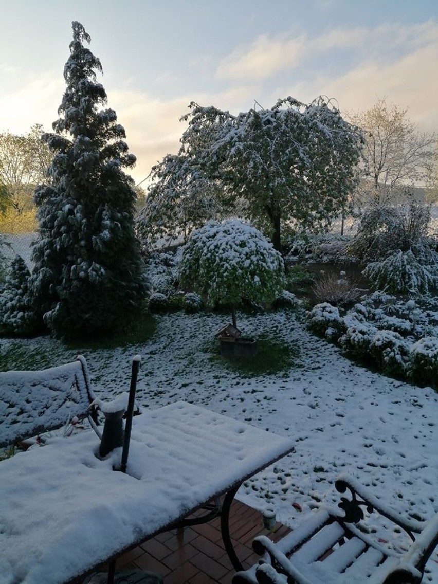 Śnieg w maju i podtopienia. Zobaczcie załamanie pogody na zdjęciach naszych Czytelników [ZDJĘCIA, FILMY]