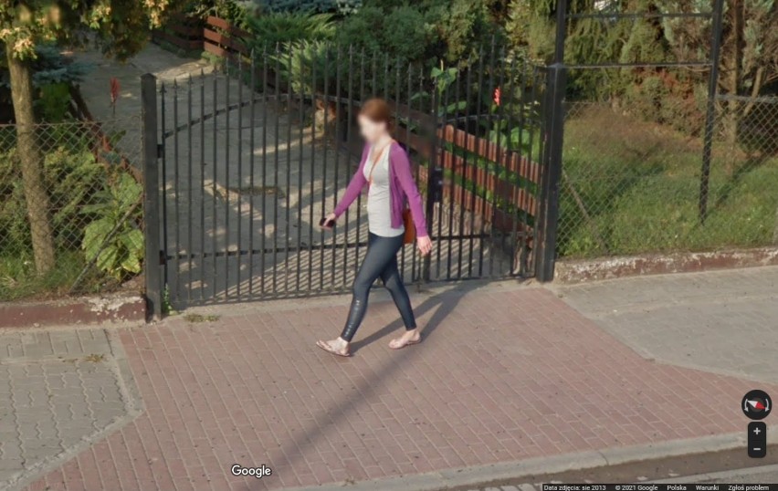 Zdjęcia przyłapanych na ulicach Aleksandrowa Kujawskiego. Zobacz kogo sfotografowała kamera Google Street View [zdjęcia]