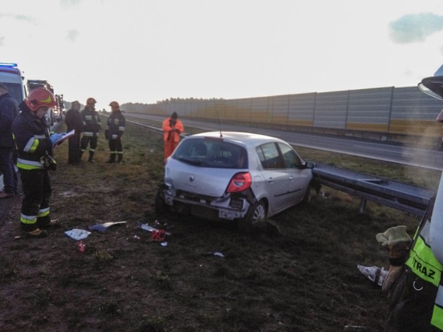 Groźnie na autostradzie A2