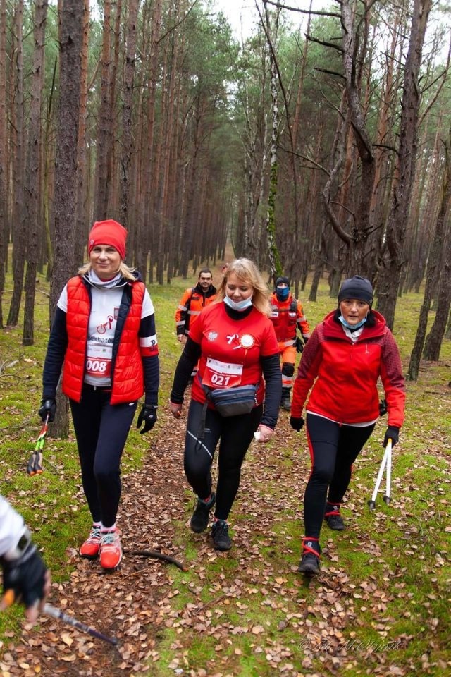 II Niepodległościowy Marsz Nordic Walking w gminie Bełchatów, 11.11.2020