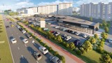 Nowy park handlowy i osiedlowy parking na Zaspie w Gdańsku. Inwestycja będzie gotowa w II kwartale 2022 r.