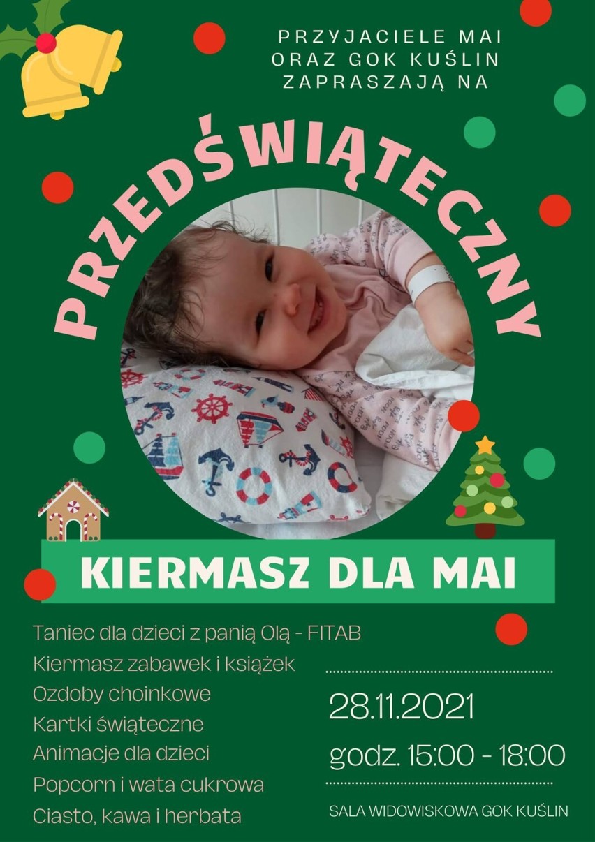 Przedświąteczny kiermasz dla Mai!