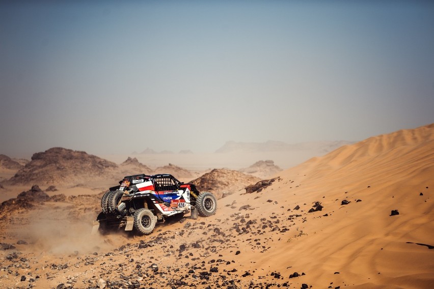 Piąty etap Rajdu Dakar, w którym startuje ekipa w barwach...
