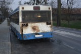 Pożar autobusu w Otłówku. Nikomu nic się nie stało [ZDJĘCIA]