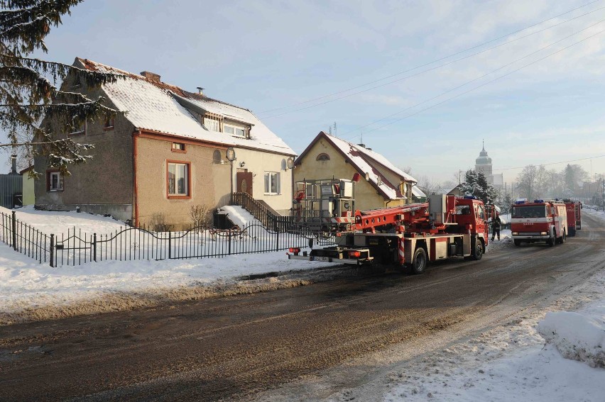 Uwaga! Pożar w Starym Targu!