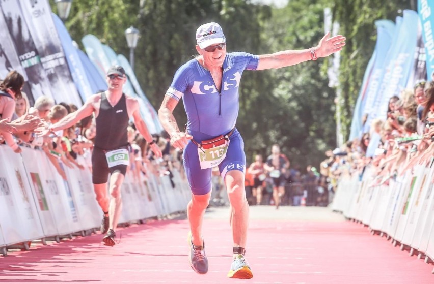 Triathlon Gdańsk 2019. Pechowy bidon i moc roweru [zdjęcia]