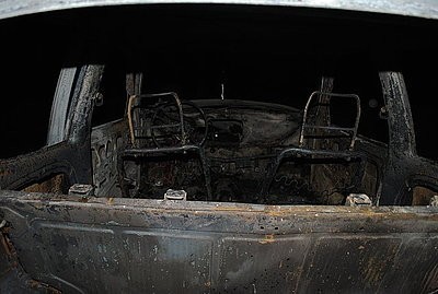 Podpalenie samochodu w Mysłowicach
