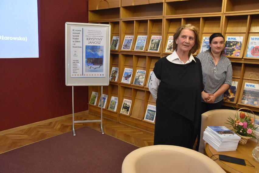 W rocznicę wywózek Krystyna Janosz zaprezentowała „Pod Atlantami” swoją książkę