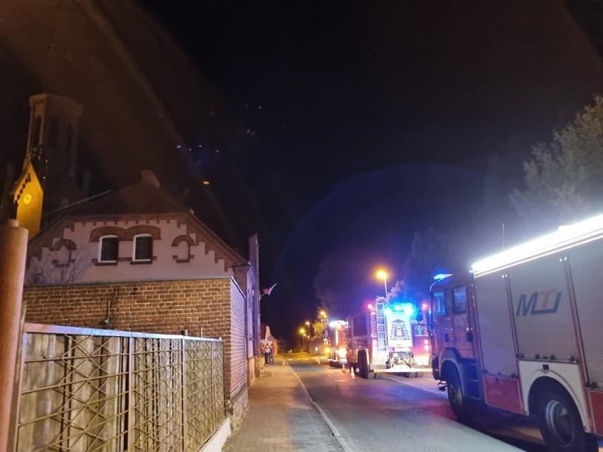 Ogień pojawił się na plebanii w Lubniewicach