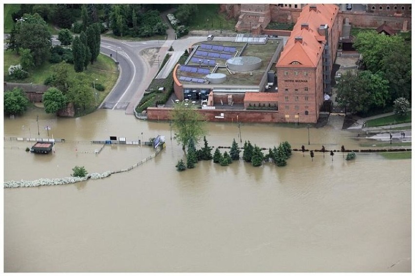 Tak wyglądała powódź w Toruniu w 2010 roku.
