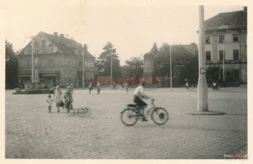 Rynek w Bielawie. 1941 rok