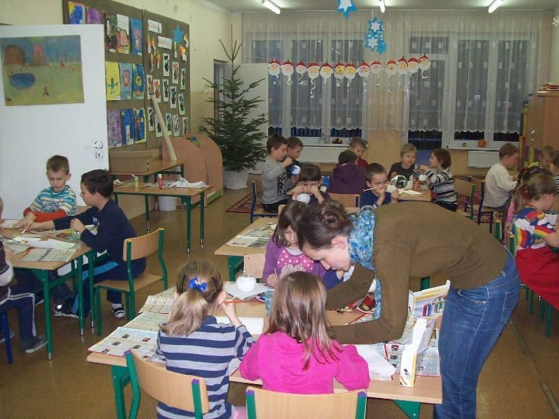 Szkoła Podstawowoa w Kochanowicach znalazła sposób na to,jak połączyć przyjemne z pożytecznym