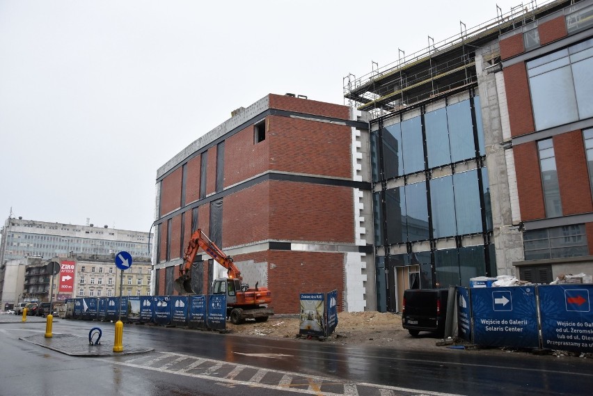 Rozbudowa galerii Solaris Center w Opolu - stan na koniec...