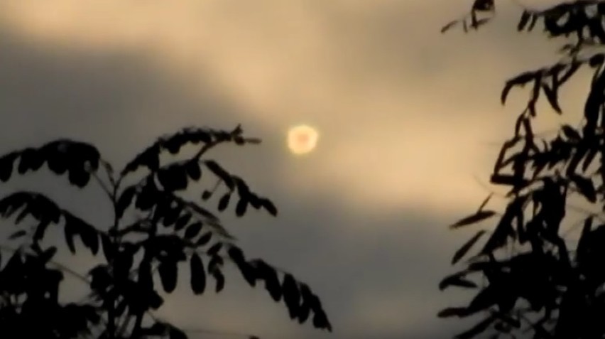 Nagranie umieszczone na kanale youtube profilu UFO Polska...